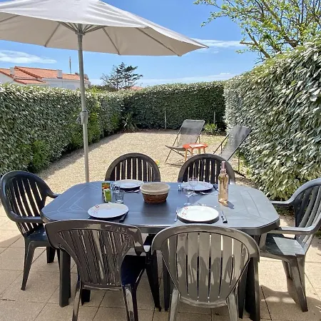 度假居 Maison 150m De La Plage, Piscine, Wifi, Parking - Fr-1-231-202 布雷蒂诺斯梅尔