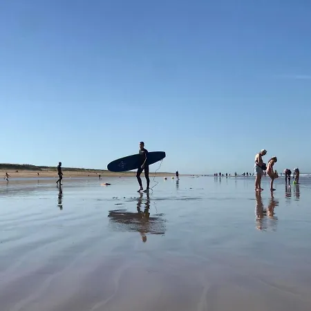 Maison 150m De La Plage, Piscine, Wifi, Parking - Fr-1-231-202 * 布雷蒂诺斯梅尔