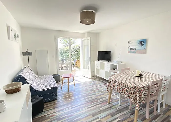 Maison 150m De La Plage, Piscine, Wifi, Parking - Fr-1-231-202 度假居 布雷蒂诺斯梅尔